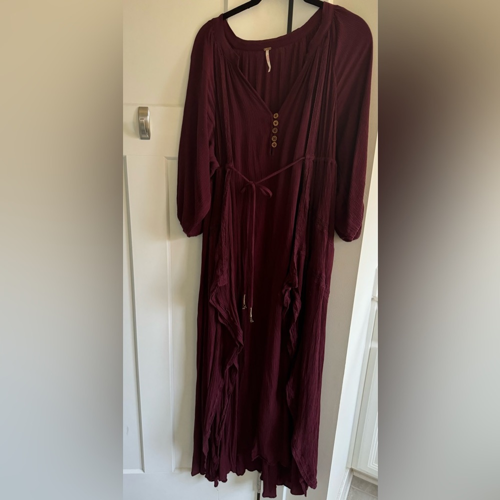 Free People Plenty of Love Maxi Dress in Port Royale Size XS (NWOT)